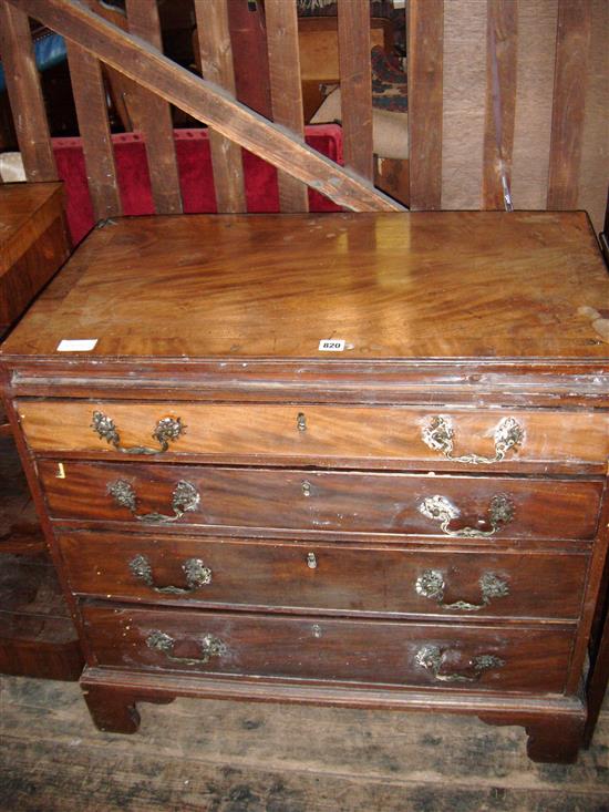 George III chest of drawers